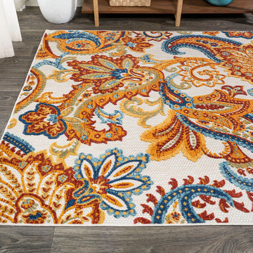Gordes Paisley High-low Indoor/outdoor Area Rug